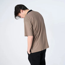 画像をギャラリービューアに読み込む, XDMT-MK(スーパードライストレッチ モックネック Tシャツ)BROWN