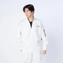 画像をギャラリービューアに読み込む, XP-AIR HALFZIP(エアテンション® ダンボールニット ハーフジップスウェット)WHITE