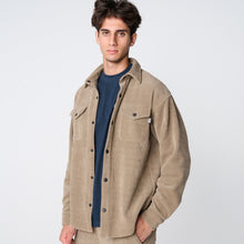 画像をギャラリービューアに読み込む, WARM SHT JKT(ダブルニットシャツジャケット)BROWN