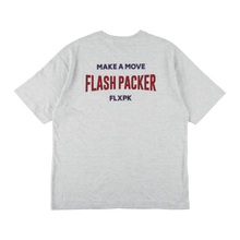 画像をギャラリービューアに読み込む, XTBT-ARCH(ビッグシルエット TEE)ASH - FLASH PACKER