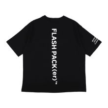 画像をギャラリービューアに読み込む, XT-VERT(ビッグシルエット TEE)BLACK - FLASH PACKER