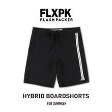 画像をギャラリービューアに読み込む, XBS-ORG(ストレッチ・ハイブリッド ボードショーツ)BLACK