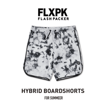 画像をギャラリービューアに読み込む, XBS-MTR(ストレッチ・ハイブリッド ボードショーツ)TYEDYE