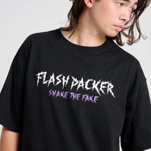 画像をギャラリービューアに読み込む, XT-DKNS(ビッグシルエット TEE)BLACK - FLASH PACKER