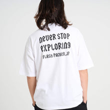 画像をギャラリービューアに読み込む, XT-AD(ビッグシルエット TEE)WHITE - FLASH PACKER