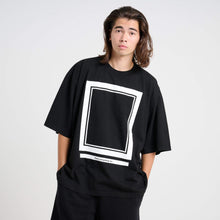 画像をギャラリービューアに読み込む, XDT-FLAME(ドロップショルダー・ルーズフィットTEE)BLACK - FLASH PACKER