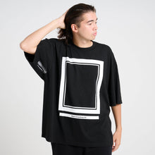 画像をギャラリービューアに読み込む, XDT-FLAME(ドロップショルダー・ルーズフィットTEE)BLACK - FLASH PACKER