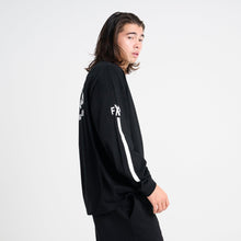 画像をギャラリービューアに読み込む, XLT-AD(ビッグシルエット L/S TEE)BLACK - FLASH PACKER