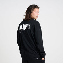 画像をギャラリービューアに読み込む, XLT-POS(ビッグシルエット L/S TEE)BLACK - FLASH PACKER
