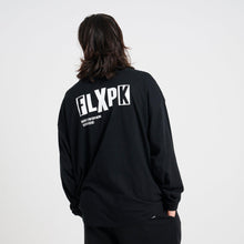 画像をギャラリービューアに読み込む, XLT-POS(ビッグシルエット L/S TEE)BLACK - FLASH PACKER
