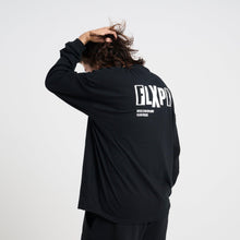 画像をギャラリービューアに読み込む, XLT-POS(ビッグシルエット L/S TEE)BLACK - FLASH PACKER