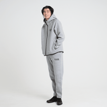 画像をギャラリービューアに読み込む, XDP-HOOD ダンボールニットフルジップパーカー GRAY - FLASH PACKER