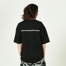 画像をギャラリービューアに読み込む, XMPT-PKT(異素材ポケット TEE)BLACK-CAMO - FLASH PACKER