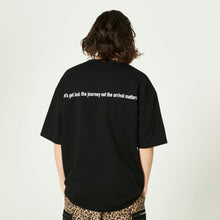 画像をギャラリービューアに読み込む, XMPT-PKT(異素材ポケット TEE)BLACK-LEO - FLASH PACKER