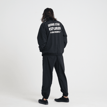 画像をギャラリービューアに読み込む, XJK-1996 ナイロントレーニングジャケット BLACK - FLASH PACKER