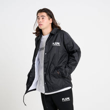 画像をギャラリービューアに読み込む, XCJ-LOG(撥水ナイロン・コーチジャケット)BLACK - FLASH PACKER