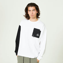 画像をギャラリービューアに読み込む, XPLT-SW(異素材ポケットL/S TEE)WHITE - FLASH PACKER