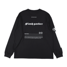 画像をギャラリービューアに読み込む, XLT-AVE (DrySilkyCotton® ロングスリーブTシャツ)BLACK