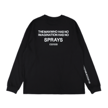 画像をギャラリービューアに読み込む, XLT-SPRAY (DrySilkyCotton® ロングスリーブTシャツ)BLACK