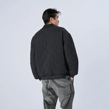 画像をギャラリービューアに読み込む, XJK-KILT(ストレッチ中綿キルティングジャケット)BLACK