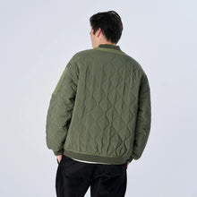 画像をギャラリービューアに読み込む, XJK-KILT(ストレッチ中綿キルティングジャケット)OLIVE