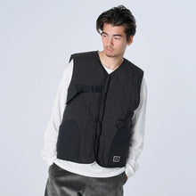 画像をギャラリービューアに読み込む, XV-KILT(ストレッチ中綿キルティングベスト) BLACK