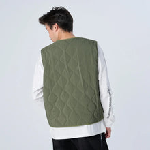 画像をギャラリービューアに読み込む, XV-KILT(ストレッチ中綿キルティングベスト) OLIVE