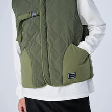 画像をギャラリービューアに読み込む, XV-KILT(ストレッチ中綿キルティングベスト) OLIVE