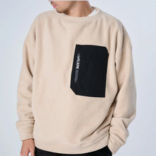 画像をギャラリービューアに読み込む, XFC-PKT(マイクロフリース・クルーネック)BEIGE