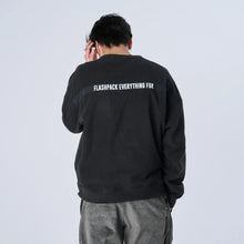 画像をギャラリービューアに読み込む, XFC-PKT(マイクロフリース・クルーネック)BLACK