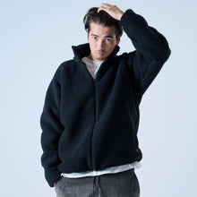 画像をギャラリービューアに読み込む, XBJK-PB(防風ボアフリースジャケット) BLACK