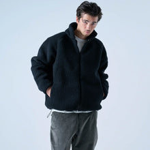 画像をギャラリービューアに読み込む, XBJK-PB(防風ボアフリースジャケット) BLACK
