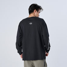 画像をギャラリービューアに読み込む, XLT-BLD (DrySilkyCotton® ロングスリーブTシャツ)BLACK