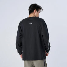 画像をギャラリービューアに読み込む, XLT-BLD (DrySilkyCotton® ロングスリーブTシャツ)BLACK