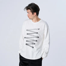 画像をギャラリービューアに読み込む, XLT-BLD (DrySilkyCotton® ロングスリーブTシャツ)WHITE