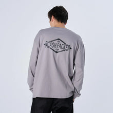 画像をギャラリービューアに読み込む, XLT-ROMB (DrySilkyCotton® ロングスリーブTシャツ)GRAY
