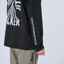 画像をギャラリービューアに読み込む, XLT-FAULT (DrySilkyCotton® ロングスリーブTシャツ)BLACK