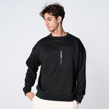 画像をギャラリービューアに読み込む, W-KNIT CREW(ダブルニットクルーネック)BLACK