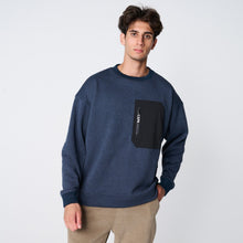 画像をギャラリービューアに読み込む, W-KNIT CREW(ダブルニットクルーネック)NAVY