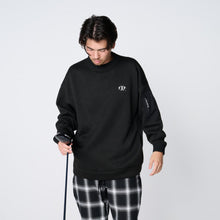 画像をギャラリービューアに読み込む, W-KNIT MOCK(ダブルニットモックネック)BLACK