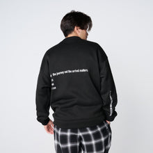 画像をギャラリービューアに読み込む, W-KNIT MOCK(ダブルニットモックネック)BLACK