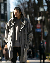 画像をギャラリービューアに読み込む, XJK-PRD(ナイロンロングコート)GREGE - FLASH PACKER