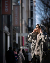 画像をギャラリービューアに読み込む, XJK-PRD(ナイロンロングコート)GREGE - FLASH PACKER