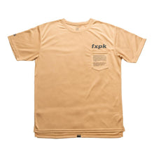 画像をギャラリービューアに読み込む, XNT-UNF2 ナノ撥水Tシャツ <スタンダードシルエット> TAN - FLASH PACKER
