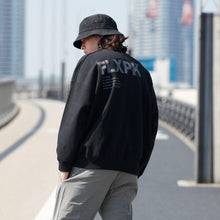 画像をギャラリービューアに読み込む, XSW-CM(ビッグシルエットスウェット)BLACK - FLASH PACKER