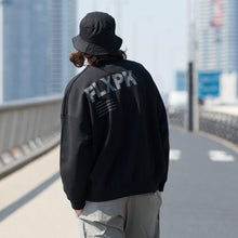 画像をギャラリービューアに読み込む, XSW-CM(ビッグシルエットスウェット)BLACK - FLASH PACKER