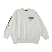 画像をギャラリービューアに読み込む, XSW-CM(ビッグシルエットスウェット)WHITE - FLASH PACKER