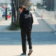 画像をギャラリービューアに読み込む, XP-NSE(ライトオンス・スウェットパーカー)BLACK - FLASH PACKER