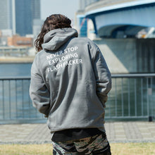 画像をギャラリービューアに読み込む, XP-NSE(ライトオンス・スウェットパーカー)GREEN - FLASH PACKER