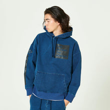 画像をギャラリービューアに読み込む, XJDP-FAR(ピグメント ビッグシルエットパーカー)BLUE - FLASH PACKER